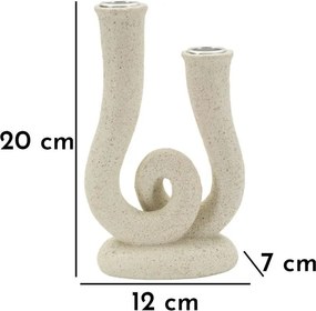 Свещник от полирезин Stons – Mauro Ferretti