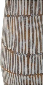 Кремава настолна лампа с текстилен абажур (височина 69,5 cm) Hanoi – Mauro Ferretti