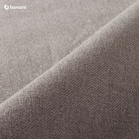 Кафяво-сиво двойно легло 140x200 cm тапицирано с място за съхранение с включена подматрачна рамка Mattis – Meise Möbel