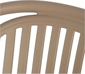 Бежов пластмасов трапезен стол Alia – Ixia