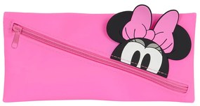 Ученически несесер Minnie Mouse Розов 22 x 11 x 1 cm