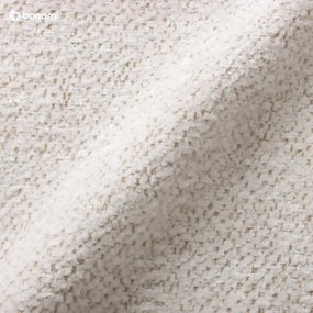 Бял шенилов сгъваем/с място за съхранение ъглов диван (десен ъгъл) Everest – Bobochic Paris