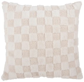 Декоративна възглавница от микроплюш 45x45 cm Checker – PT LIVING