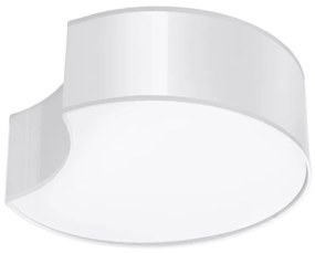 Sollux SL.1050 - Лампа CIRCLE 2xE27/60W/230V бяла