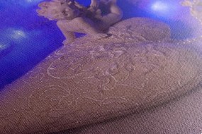 Картина на платно – Ангелче със сърчице