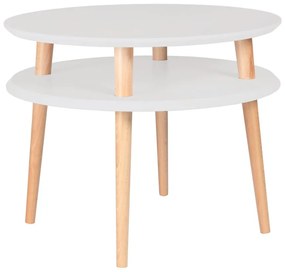 Světle šedý konferenční stolek Ragaba UFO, ⌀ 57 cm