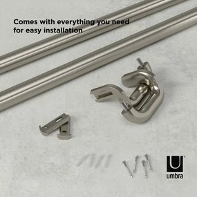 Стоманен разтегателен парапет 122 - 224 см Twilight - Umbra