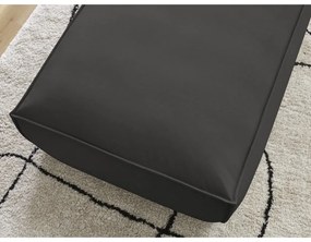 Черна табуретка от изкуствена кожа Boheme – Bobochic Paris