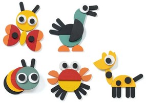 Djeco - Конструктор дървен Ze Geoanimo DJ06432G