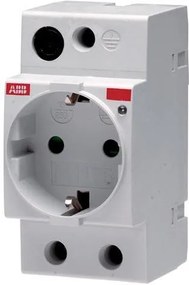 ABB Контакт за DIN-шина M1175 шуко 16Α 2.5 мод.  - 2CSM210000R0721