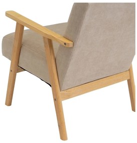 Бежово шенилово кресло Vintage – Casa Selección