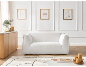 Бял диван от прежда с примки от букле 170 cm Giorgia – Bobochic Paris