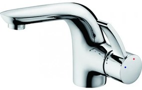 Стоящ смесител за умивалник ТИАНА ICF 1390091, месинг, хром, 13.9x13.5см