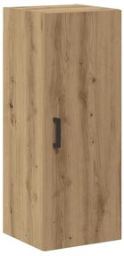 857335 vidaXL Стенен шкаф, дъб артизан, 34,5x34x90 см, инженерно дърво
