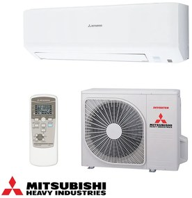 Инверторен климатик Mitsubishi Heavy Industries SRK45ZSP-W/SRC45ZSP-W, 14000 BTU, 31 м2, A++/A+, Jet технология, R-32, Бял