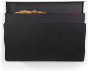 Черна метална накланяща се/висяща стойка за обувки Luigi – Spinder Design