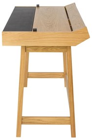 Работна маса от дъбова дървесина Brompton - Woodman