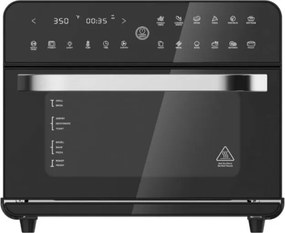 Мултифункционална фурна с горещ въздух ZEPHYR ZP 1441 V Deluxe  ZEPHYR, 25 литра, 1800W, 12 функции, Таймер, Черен - Black