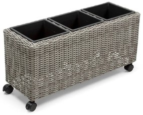 Сива градинска саксия Natural - Bonami Essentials