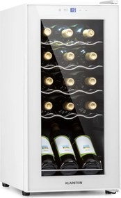 Klarstein Shiraz 15 Slim Uno, охладител за вино, 44 л, сензорен, 135 W, 5 - 18 °C, черен