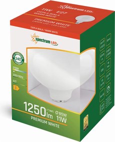 Крушка LED GLOB G125 E-27 230V 11W WW WOJ+14367