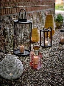 Стъклен фенер (височина 34 cm) Drew – Bloomingville