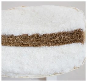 Бял средно твърд матрак футон 160x200 cm Coco Natural – Karup Design