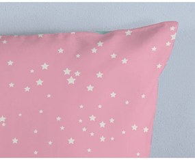 Розово единично памучно детско спално бельо 140x200 cm Dash – Good Morning