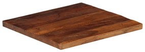 371195 vidaXL Плот за маса 60x60x2,5 см квадратен регенерирано дърво масив