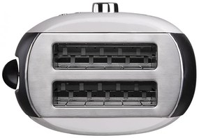 Тостер за хляб ZEPHYR ZP 1440 X, 800W, За 2 филийки, 7 степени на запичане, Бял/черен