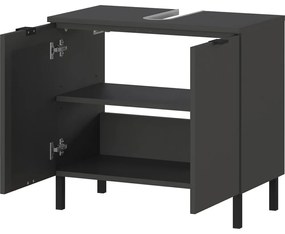 Антрацитен комплект за баня Arcena – Germania