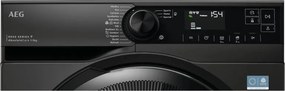 Сушилня AEG TR8394CDE, Клас C, 118 л, 9 кг, LED дисплей, AbsoluteCare, MixDry, WiFi, Черен
