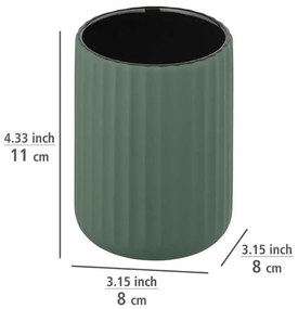 Зелен комплект аксесоари за баня Belluno – Wenko