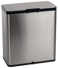 Контейнер за компостируеми отпадъци в сребрист цвят 7 л - Addis