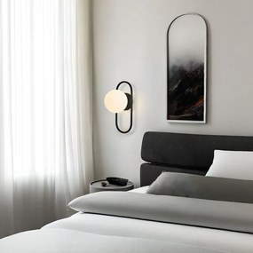 Аплик APP1755-1W BLACK WHITE