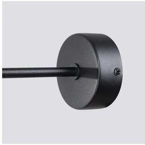 Черно-бяла стенна лампа Beam – Sollux