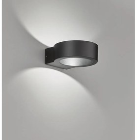 Черна LED светлина за стена Torres - Fischer &amp; Honsel