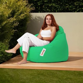 Градински пуф Premium XXL, цвят Зелен