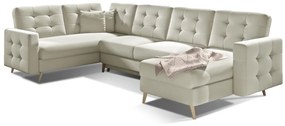 Разтегателен диван в П-образна форма ASTRA, 326x93x202, soft 33