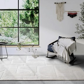 Кремав ръчно изработен вълнен килим 190x280 cm Alexis – Villeroy&amp;Boch