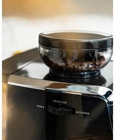 Еспресо машина за мляно кафе и капсули 8 в 1 Oliver Voltz OV51171L8M, 2672W, 2 л, 5 адаптера, 19 bar, Вградена кафемелачка, Черен