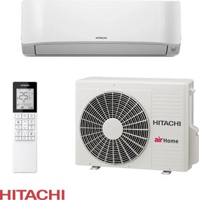 Инверторен климатик Hitachi AirHome 400 RAK-DJ50RHAE / RAC-DJ50WHAE, 18000 BTU, 37 м2, A++, Wi-Fi, R-32, Бял