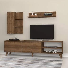 Меламиново ТВ единица Orion в цвят орех 180x35x47см.
