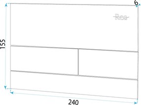 КОМПЛЕКТ СТЕЛАЖ ЗА ВГРАЖДАНЕ Е  K011A-Q Rea T Brush Gold