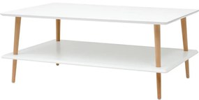 Бяла масичка за кафе с понижена основа KORO Koro - Ragaba