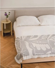 Светлосиво одеяло 165x200 cm Lino – noo.ma