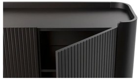 Черна маса за телевизор 180x55x40 cm Willa – MOME