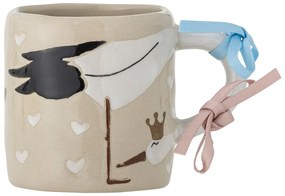 Бежова керамична детска чаша 225 ml Bambino – Bloomingville Mini