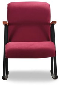 Кресло в цвят бордо Yoka - Artie