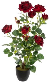 Изкуствено растение atmosphera Rosebush, 74 cm, Различни видове